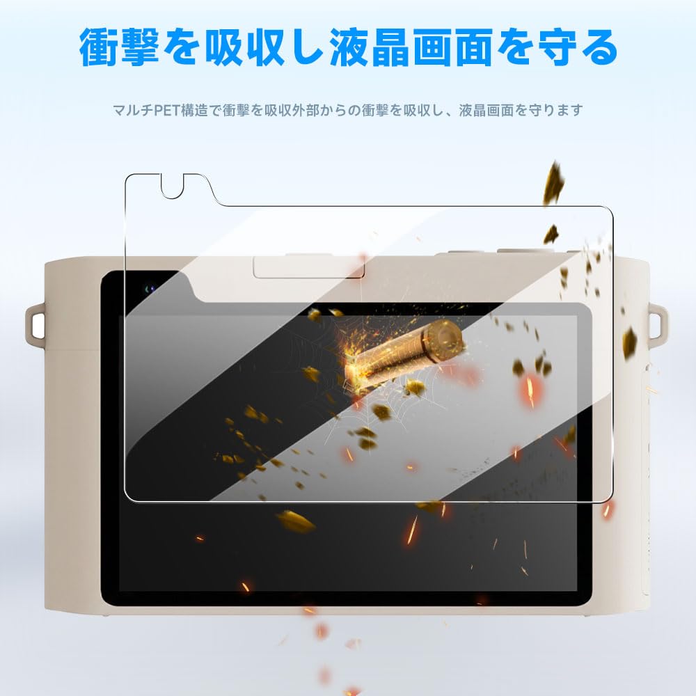 Film for SAEDA BQ1 Camera Screen 9H Hardness Automatic Easy Compatible with SAEDA BQ1 LCD Screen Protector 2-PackLAZIRO B-Quest Protector, [HD