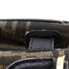 Fendi Bolsa La Medusa Zucca x Versace Fender 2WAY Ombro Preto / Marrom Lona de nylon/couro Mulher Usado