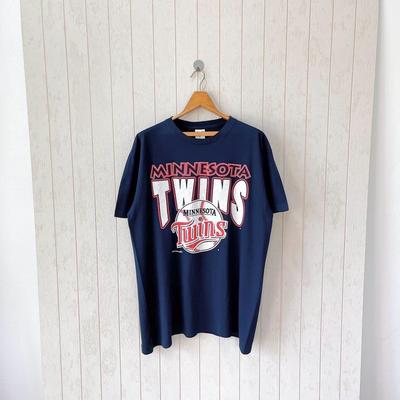 Vintage 1990s Minnesota Twins T-Shirt/ Artex Sportswear USA/ Size XL