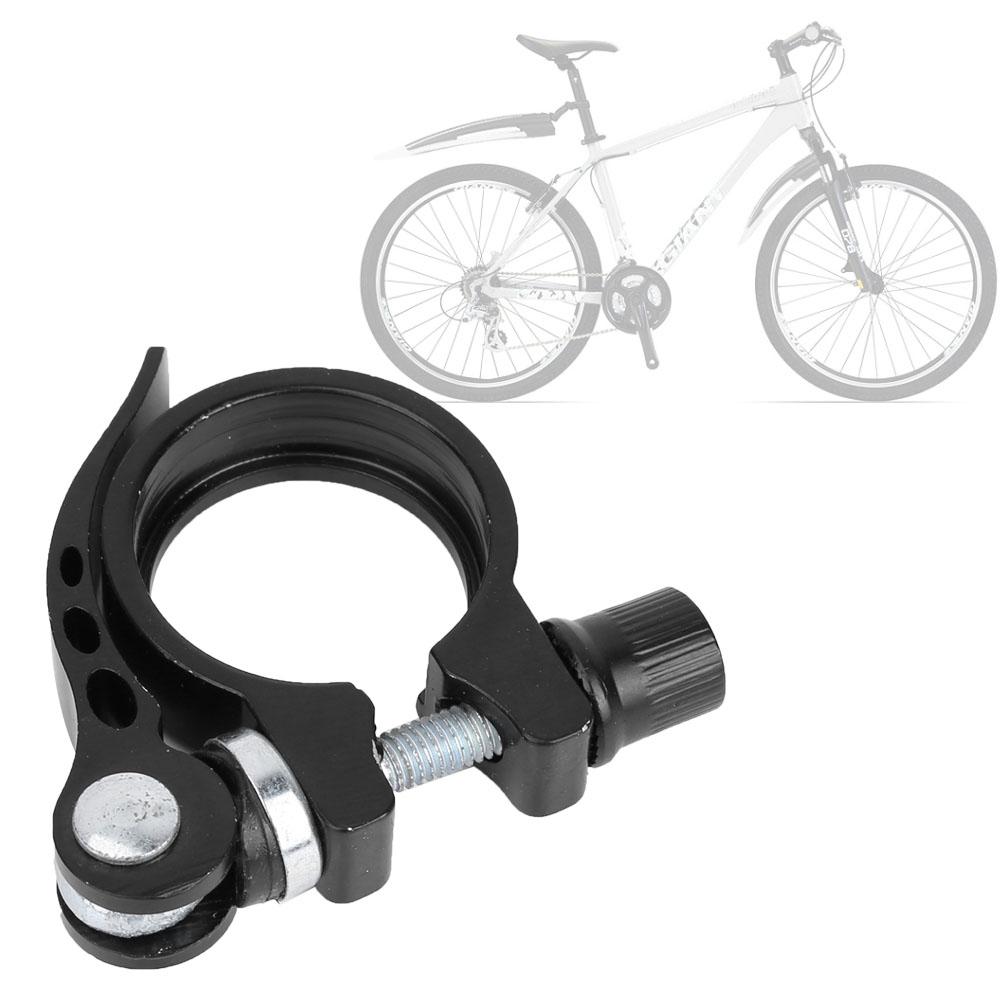 Clemă pentru tijă de șa din aliaj de aluminiu pentru bicicletă de drum cu eliberare rapidă(31.8mm)