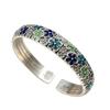 Xiaomi 100% Solid 925 Sterling Silver Metal Bracelet for Women Vintage Handmade Simple Flower Pattern Bracelet Birthday Gift Party