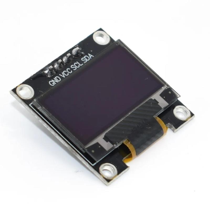 0.96 Inch 128x64 IIC 4pin OLED Display Module High Contrast Screen Board for Microcontroller Electronic Test DIY Projects