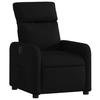 Vidaxl Foldable Armchair, Black, Upholstered In Fabric