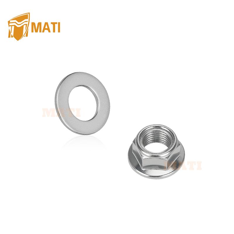 M MATI Swing Arm Pivot Bolt Nut Kit for Honda TRX400EX TRX400X 1999-2014 90121-HN1-000 90305-GE8-003