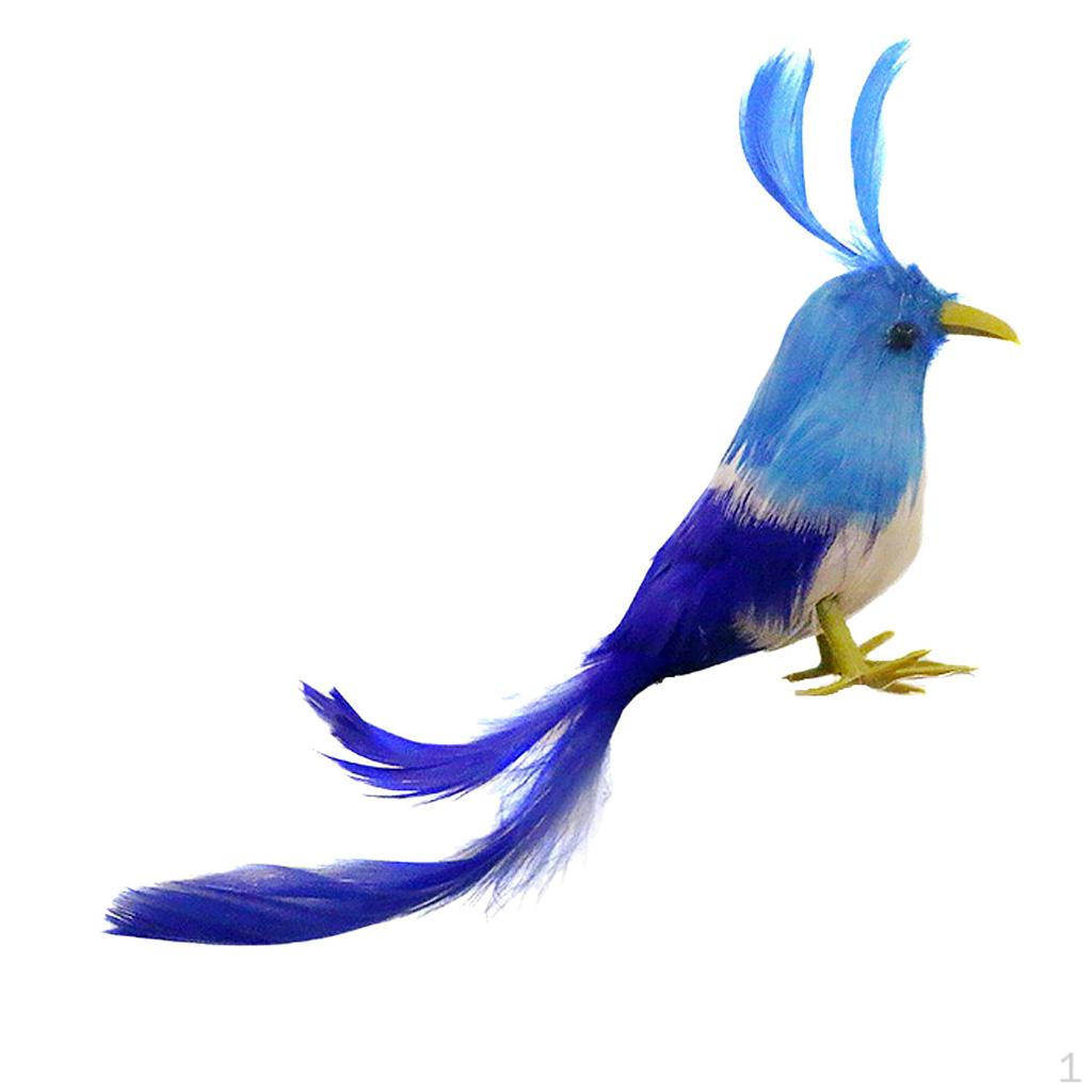 Artificial Feather Animal Garden Figurine