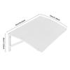 Air Conditioner Cover Outdoor AC Units Protection, Outdoor Patio Awning Canopy UV Rain Snow Protection Sheet, AC Rain Shelter