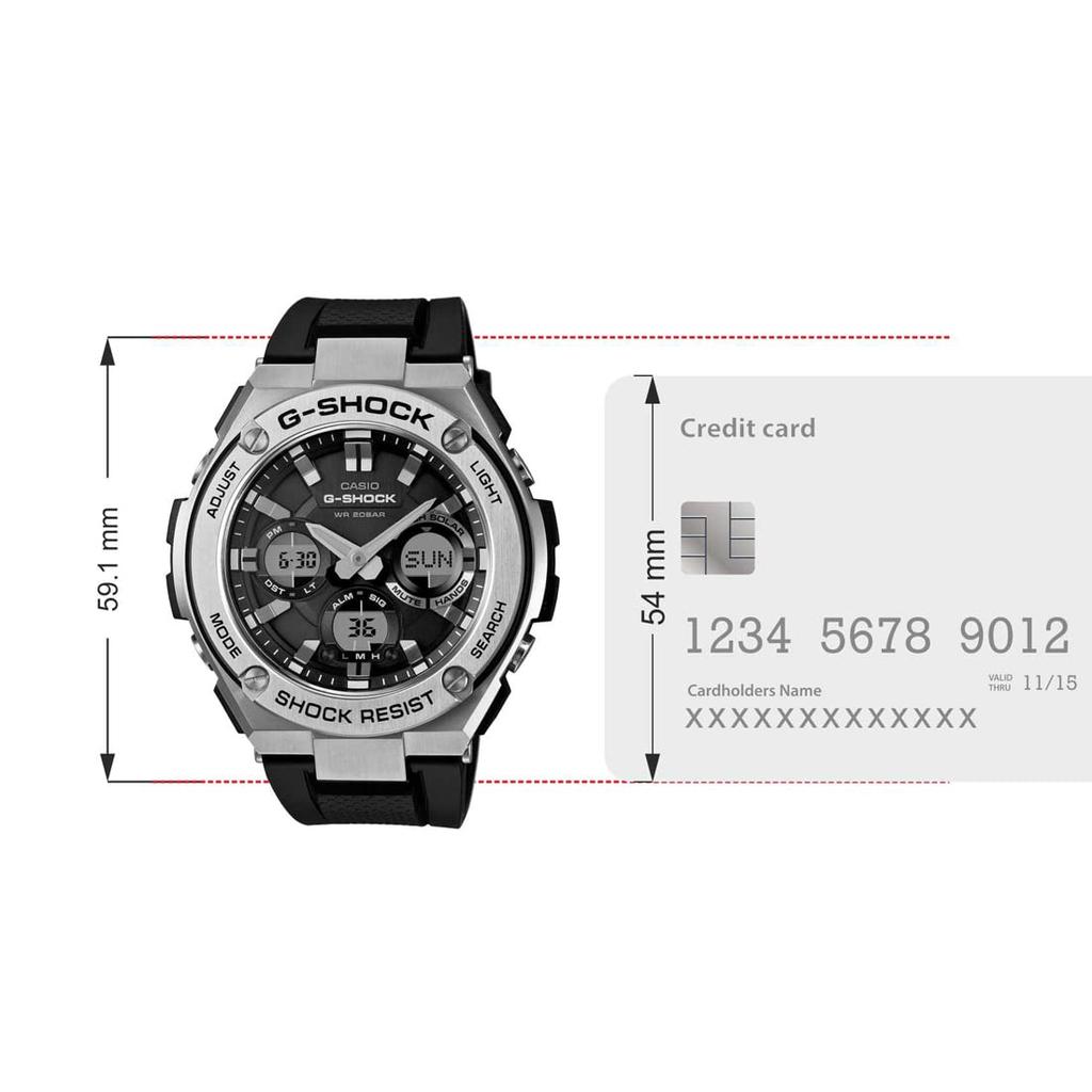 Casio Watch G Steel G-SHOCK GST-S110-1A Men's [Item]