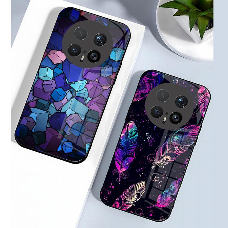 For Magic8 Pro Case Cover For Honor Magic 7 8 Lite 5 6 Magic6 Magic8 Pro Tempered Glass Phone Cases Camera Protection Funda Etui