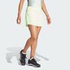 Adidas Tennis Match Skirt Solid Color Mid-Rise Fitted Breathable Cool Tennis Casual Skirt Women skirts Light-Green IS7247