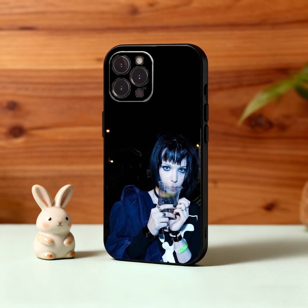 C-Crystal C-Castles Band Phone Case For iPhone17 16 15 14 13 12 11 Pro Max Plus,5G Soft Black Case