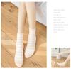 1 Pair Female Sock Cold Winter Warming Elastic Socks Breathable Warm Sleeping Comfortable Footwear Bedroom Dormitory