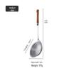 Zhi Shi 304 Stainless Steel Kitchen Strainer with Wooden Handle