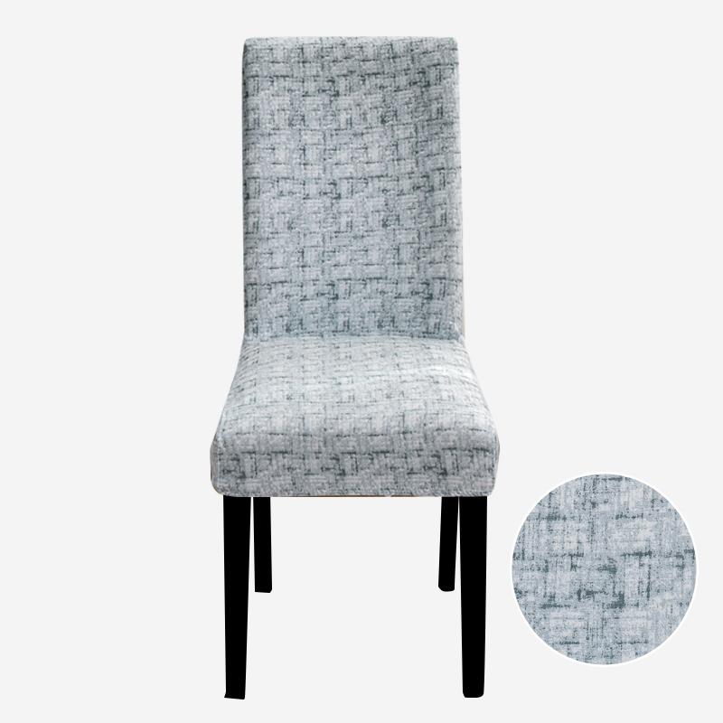 Bedruckter Stuhlbezug, elastischer Küchensitzbezug, Stretch-Spandex-Stuhlbezüge für Esszimmer, Hochzeit, Hotel, Bankett, waschbar, 1 Stück