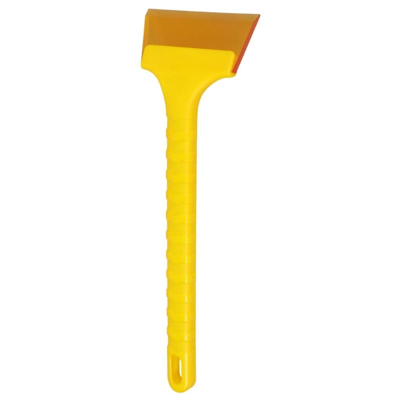 

Long Handle Squeegee Wiper Ice Scraper For Car Window Glass Cleaning With Rubber Blade And Nonslip Grip