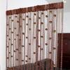 Rose Flower Silver Thread Tassel Curtain, 1x2m Door Drape Room Divider Living Room Bedroom, Home Decor Privacy Screen Hanging Partition