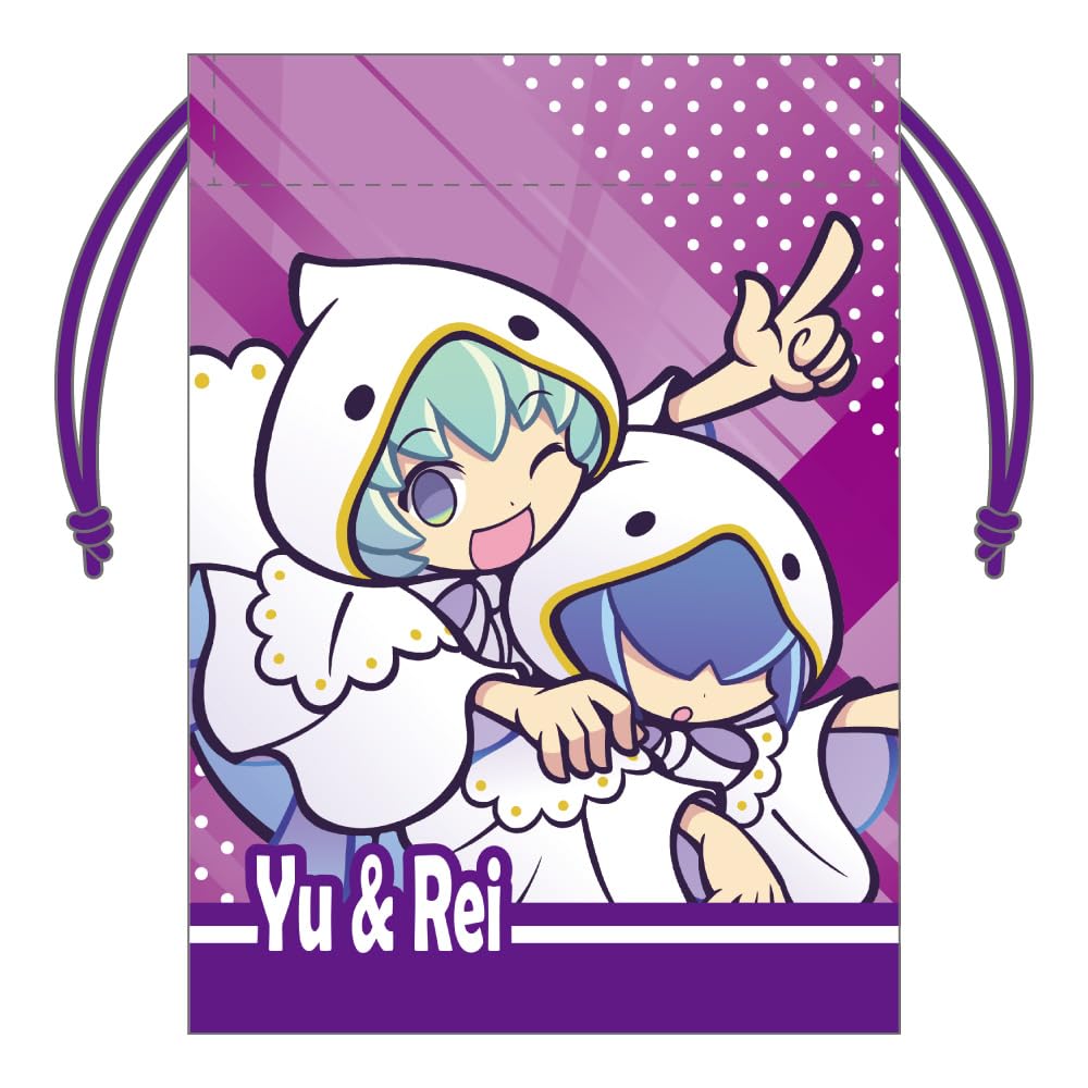 Мини-мешок на завязках Puyo Puyo Ю-тян и Рей-кун