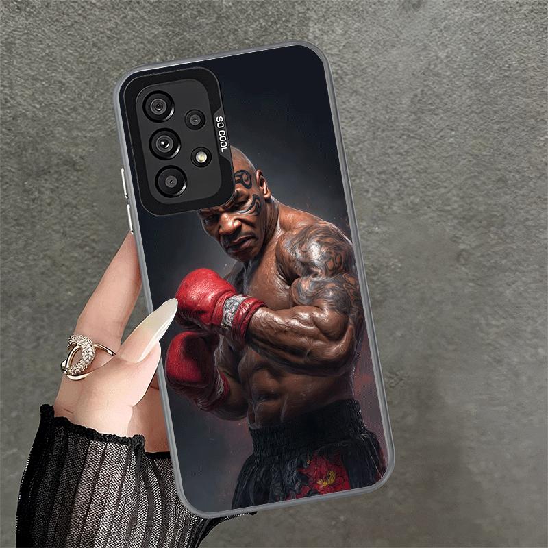 Mike Tyson Boxer Mann Weiche Handyhülle für Samsung A17 A16 A15 A14 A13 A57 A56 A55 A54 A53 A37 A36 A35 A34 A33 A26 A25 A24 A23 A52