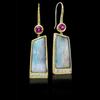 Retro Love Shape Strange Earrings European Beautiful Woman Earrings
