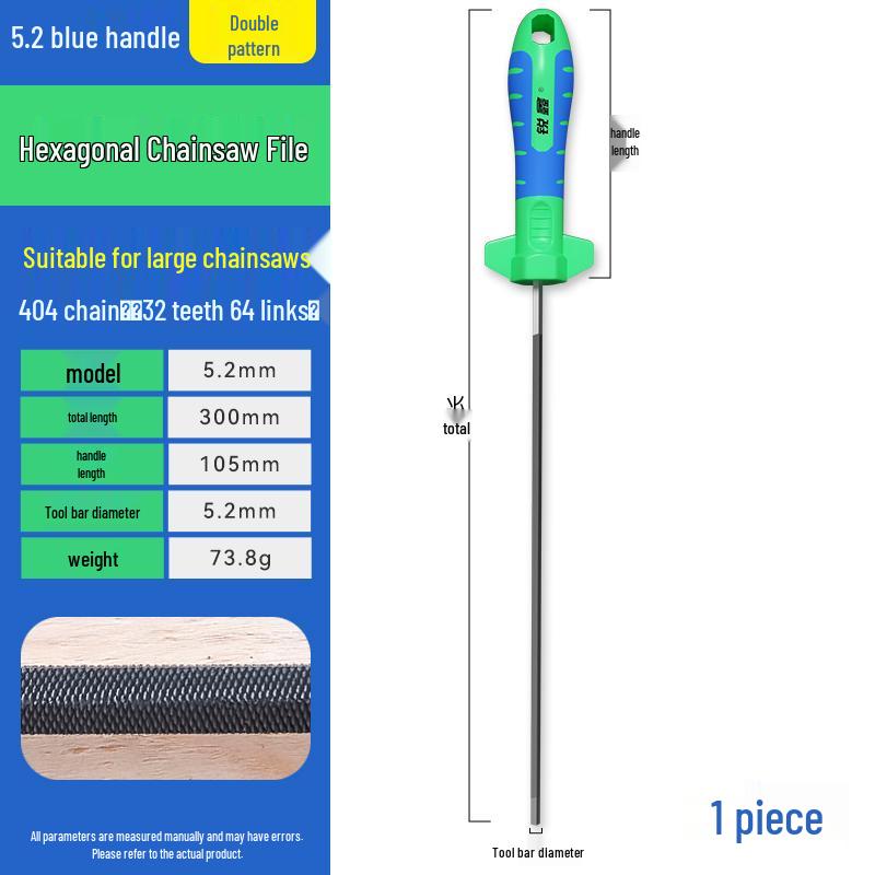 Sechskant Kettensägenkettenschleife Werkzeug - Handgeführter Sägezahnschärfer
