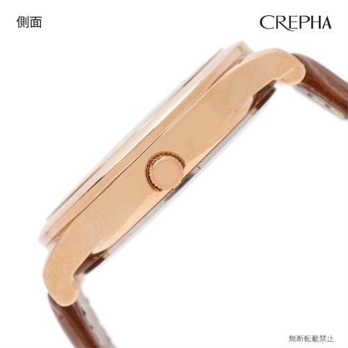 Klefer Men's Analog Waterproof Watch with Leather Strap, Brown, SD-AM051-WTG