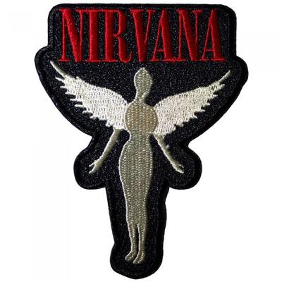 In Utero Cut Out Iron On Patch