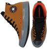 Converse Chuck Taylor All Star Cx Clear Jelly Sole Vintage Versatile Casual High-Top Canvas Shoes Unisex Wheat