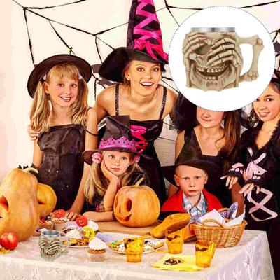 Tasse Kaffee Totenkopf Form Tasse Trinken Kreativ Halloween Edelstahl Bier Geschenk