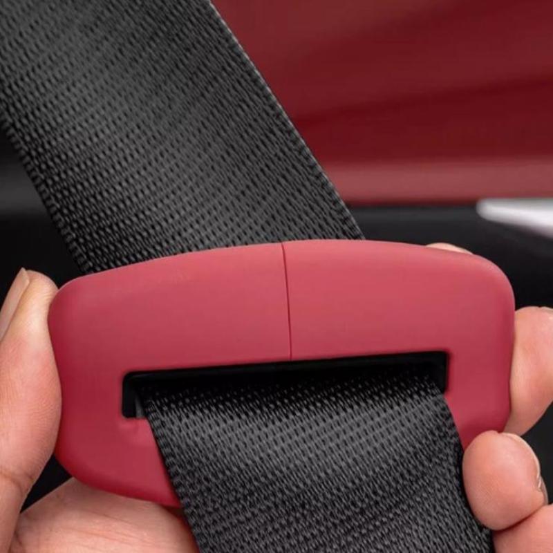 4Pcs Universal Silicone Seat Belt Buckle Anti-Scratch Protector Seatbelt Buckle Protectors Cover For Auto Trucks Suv Rvs Garages