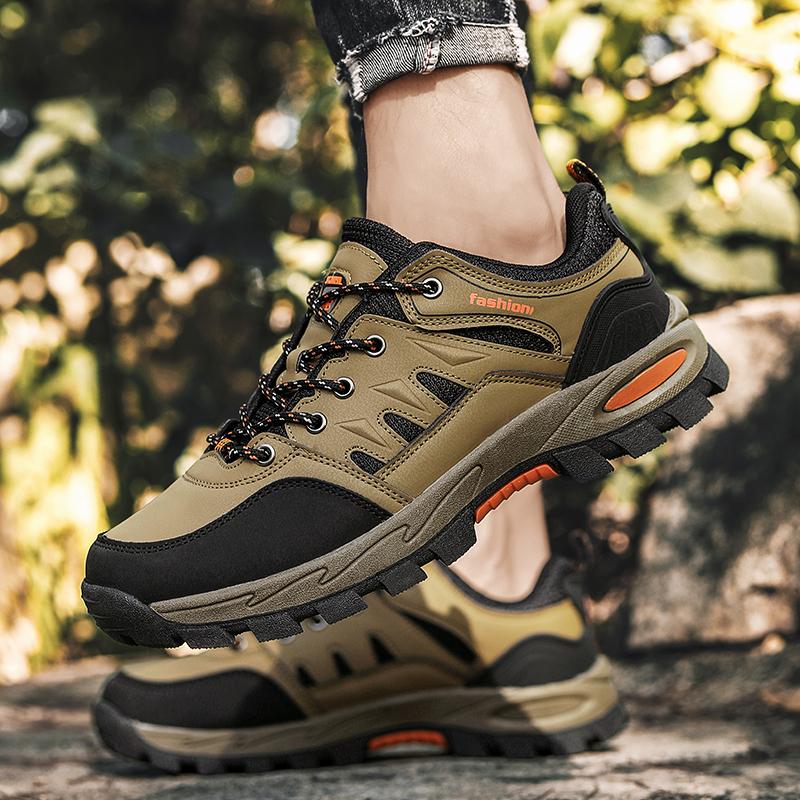New Hiking Shoes Men's Shoes Waterproof Non-slip Light Outdoor Shoes Leisure Hiking Shoes Hiking Shoes Sports Travel Shoes