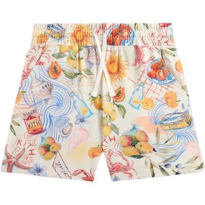 Thompson Camp Picknick Thompson Camping Druck Mode Allover-Druck Einfache Shorts Kinder-Shorts KHK060429-104