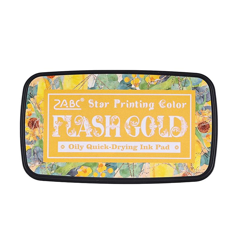 Colorful Multicolor Ink Pad Planner Stamps Art Scrapbook Student Supplies Self Ink Stamp Inkpad School Accessories Stationery