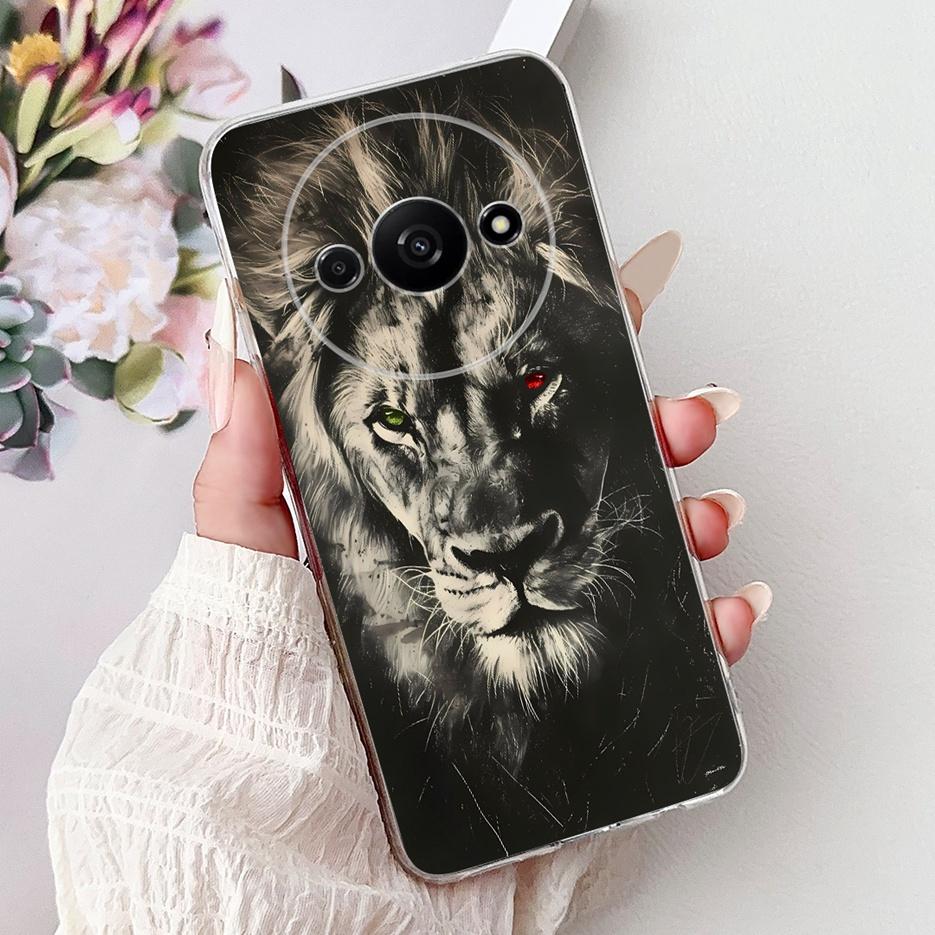 For Xiaomi Redmi A3 A3x Case RedmiA4 New Fashion Painted Cover Clear Silicone Soft Slim Phone Case For Xiaomi Redmi A3 Pro Shell