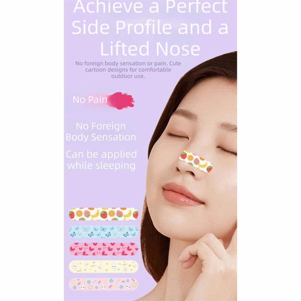 10/30/50Pcs Memory Keel Nose Shaping Sticker 16D Contour Spine Nose Reshaping Patch  Daily Beauty