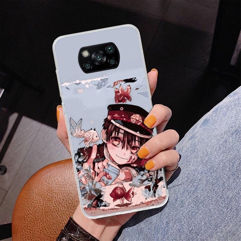 Toilet Bound Hanako Kun Anime Phone Case For Xiaomi Poco X7 X6 X5 Pro F7 Ultra Redmi 15C 15 13C 13 12C 12 10 10A 10C 9 9A 9C 9T