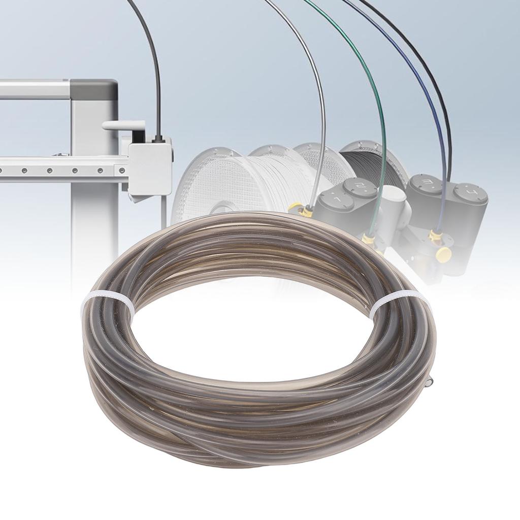 PTFE Tube Suitable for A1 A1 P1P P1S 3D Printer 5m Length 2.5mm ID 4mm OD Extruder PTFE Tubing