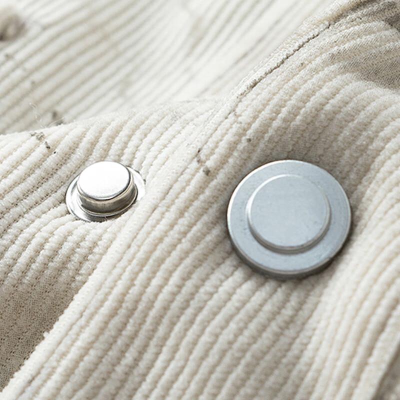 Pierre Cardin Men's Plush-Lined Corduroy Lapel Jacket