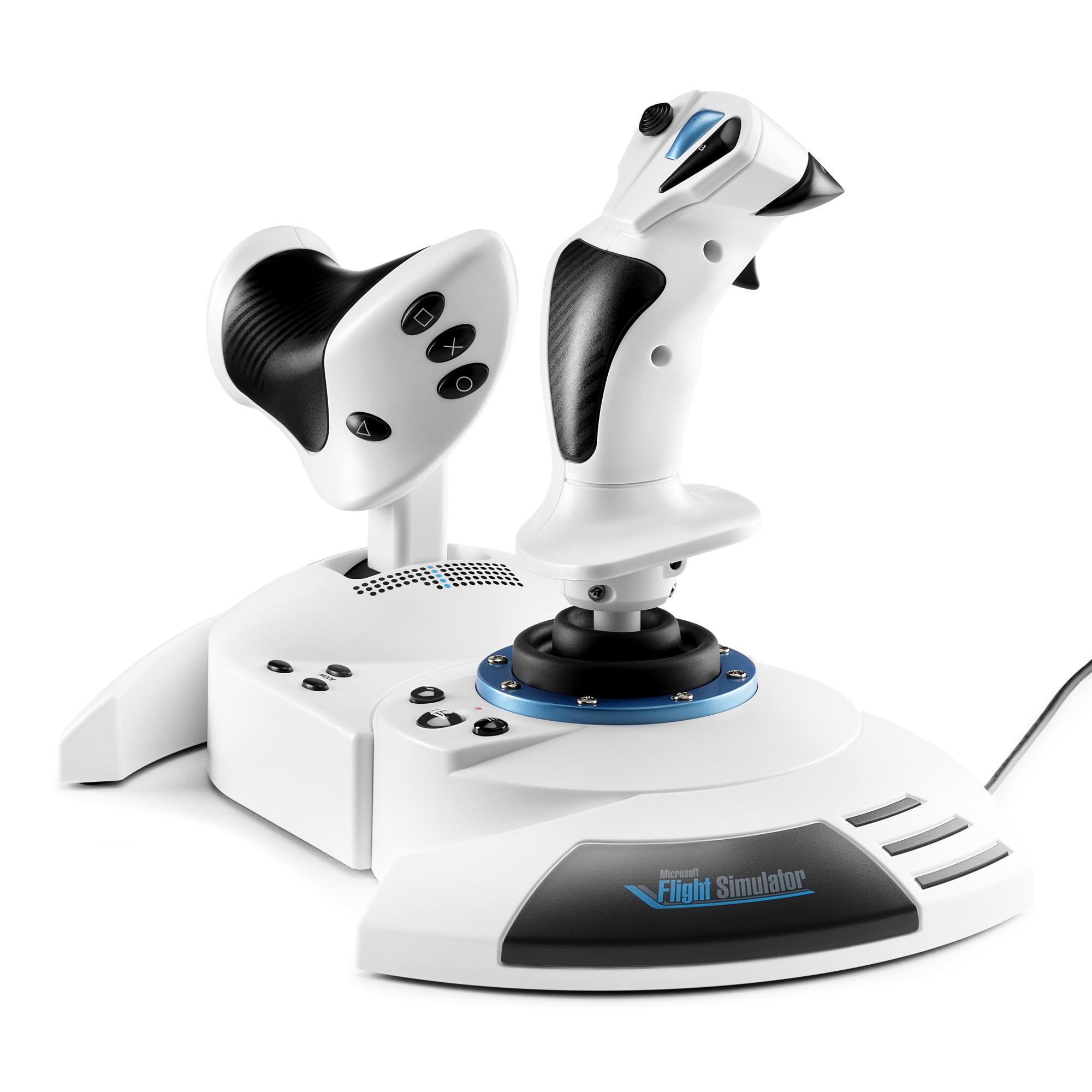 MediaMarkt Thrustmaster Simulador De Vuelo, T.flight Hotas 5 Msfs Special Edition, Para Ps5, Ps4 Y Pc, Mando Potencia Controlador Simulación, Blanco - Imagen 4