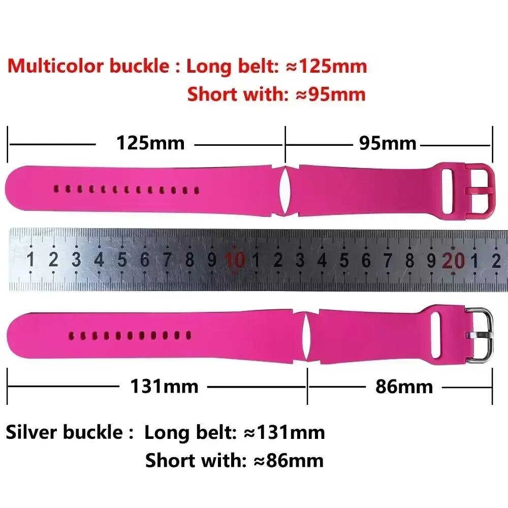 20mm Silicone Strap For Samsung Galaxy Watch 7/6/5/4 44mm 40mm Watchband For Galaxy Watch 6 4 Classic 43mm/47mm 42mm/46mm Band