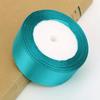 Solid Color Polyester Ribbon for DIY Floral Crafts & Cake Decoration
