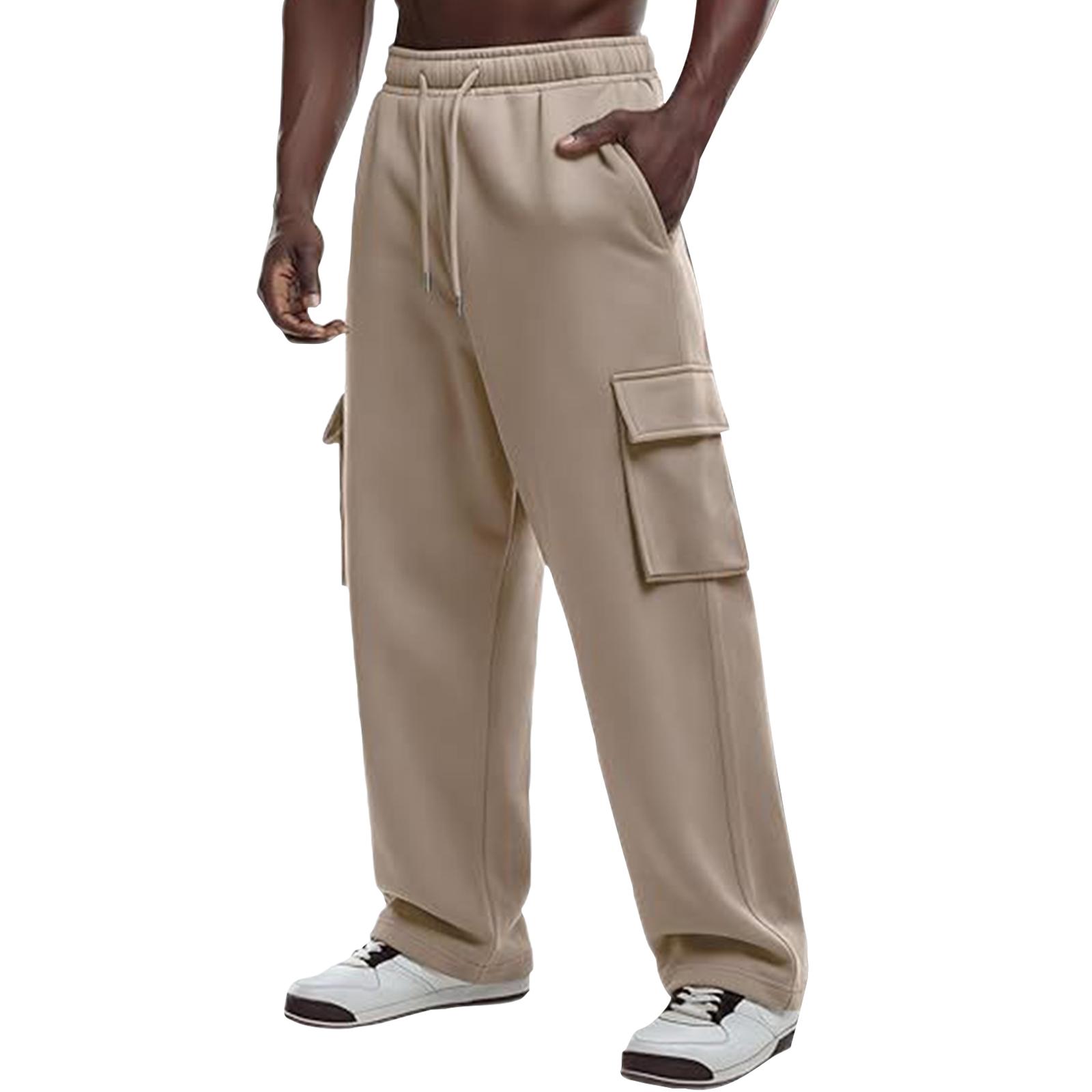 

Men s Care Worker Pants Men s Casual Fashion Multi-Pocket Care Worker Pants XL
