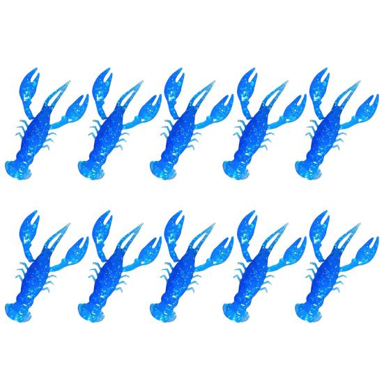 

Спортивный аксессуар MUQZI, 2,2 г/5 см, мини-приманка для креветок, реалистичный ПВХ, удобно носить с собой