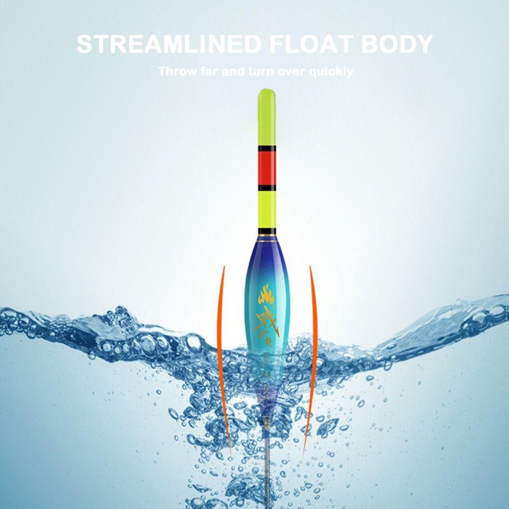 2 Stück Boje Strike Elektronischer Angelpose Slip Drift Tube Posen Neu Lichtpose Nachtangeln