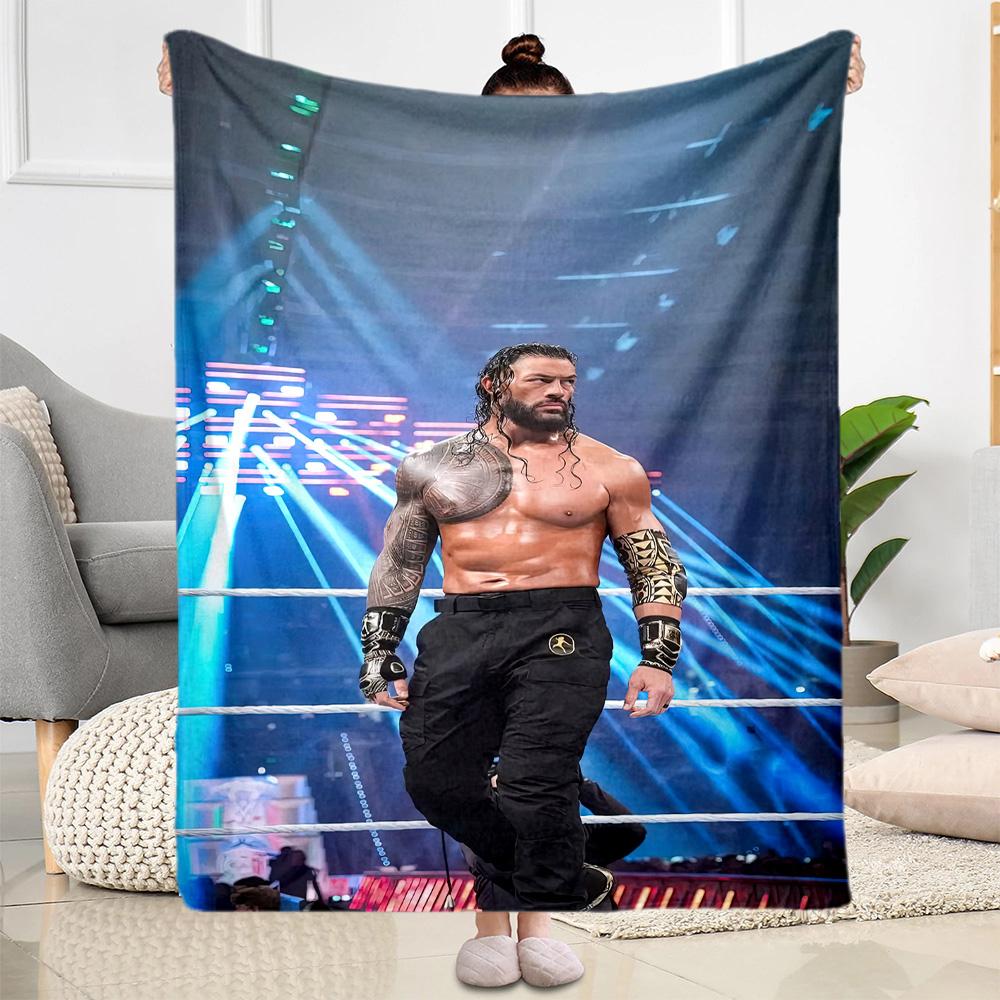 Roman Reigns5 Blankets are suitable for living rooms,making them an ideal choice for outdoor travel and gifts.