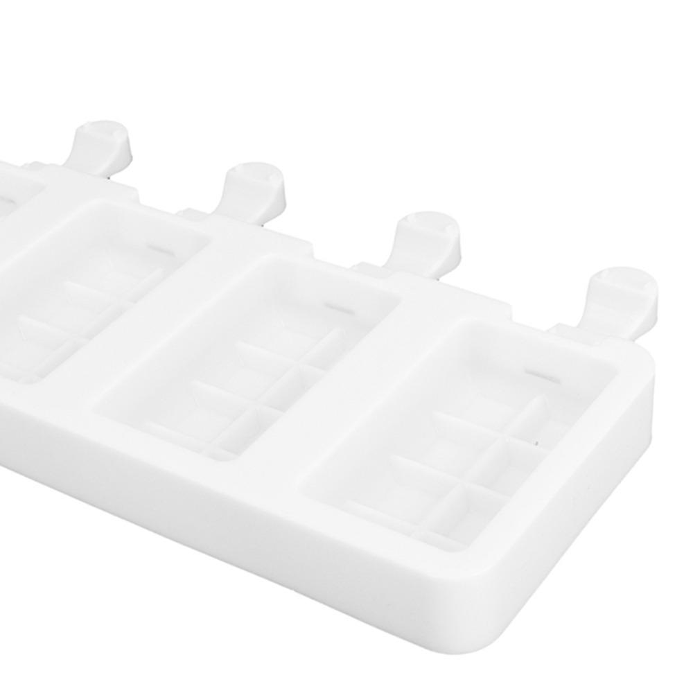 Grid Pattern Ice Bar Maker Square Ice Lolly Mold Portable DIY Ice Cream Mold  Summer Dessert