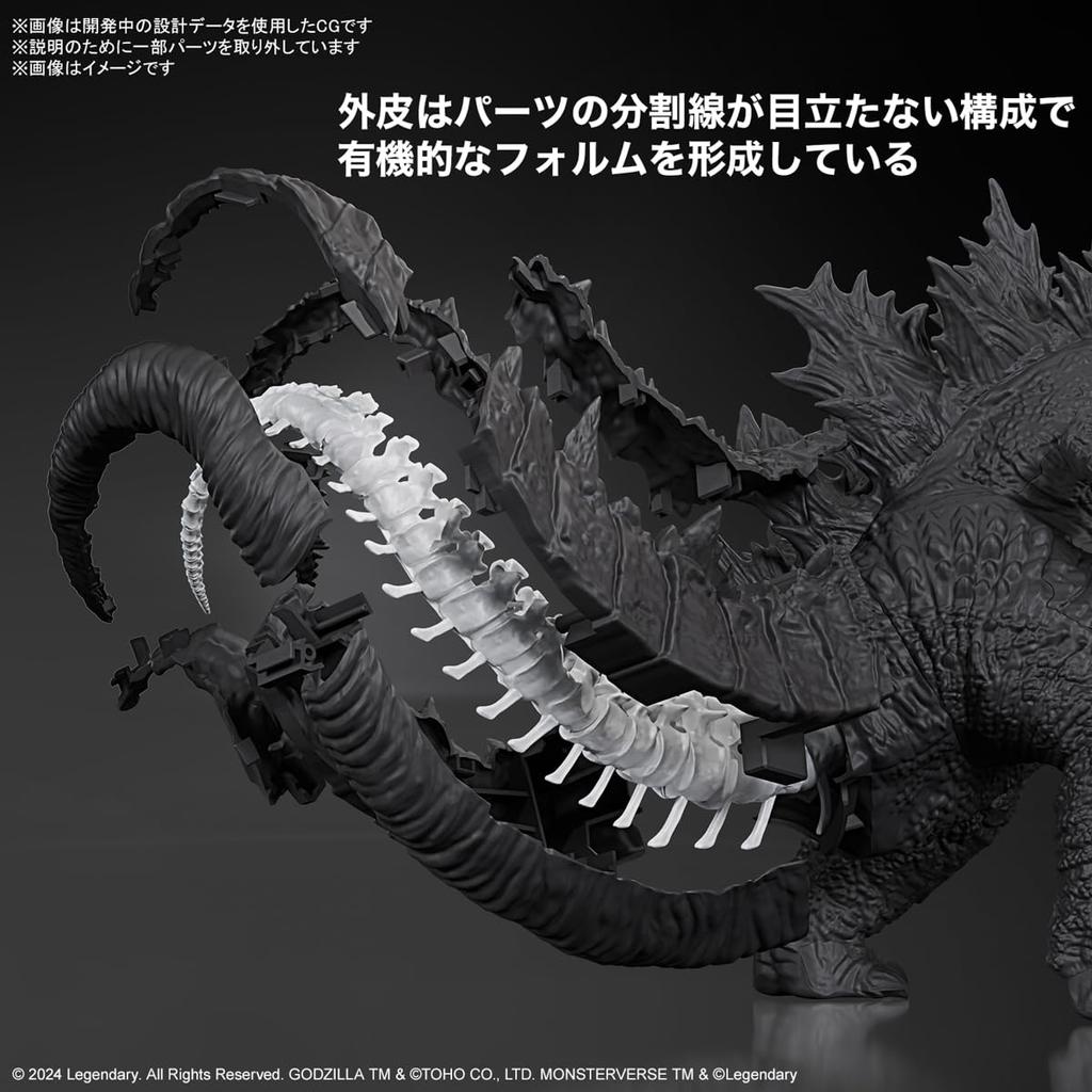 BANDAI SPIRITS Godzilla from X The New Plastic Model (2024) "Godzilla Kong Empire" Color-coded