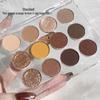 Palette Occhi Economica da 12 Colori: Perlescente, Opaco, Tè al Latte, Toni della Terra