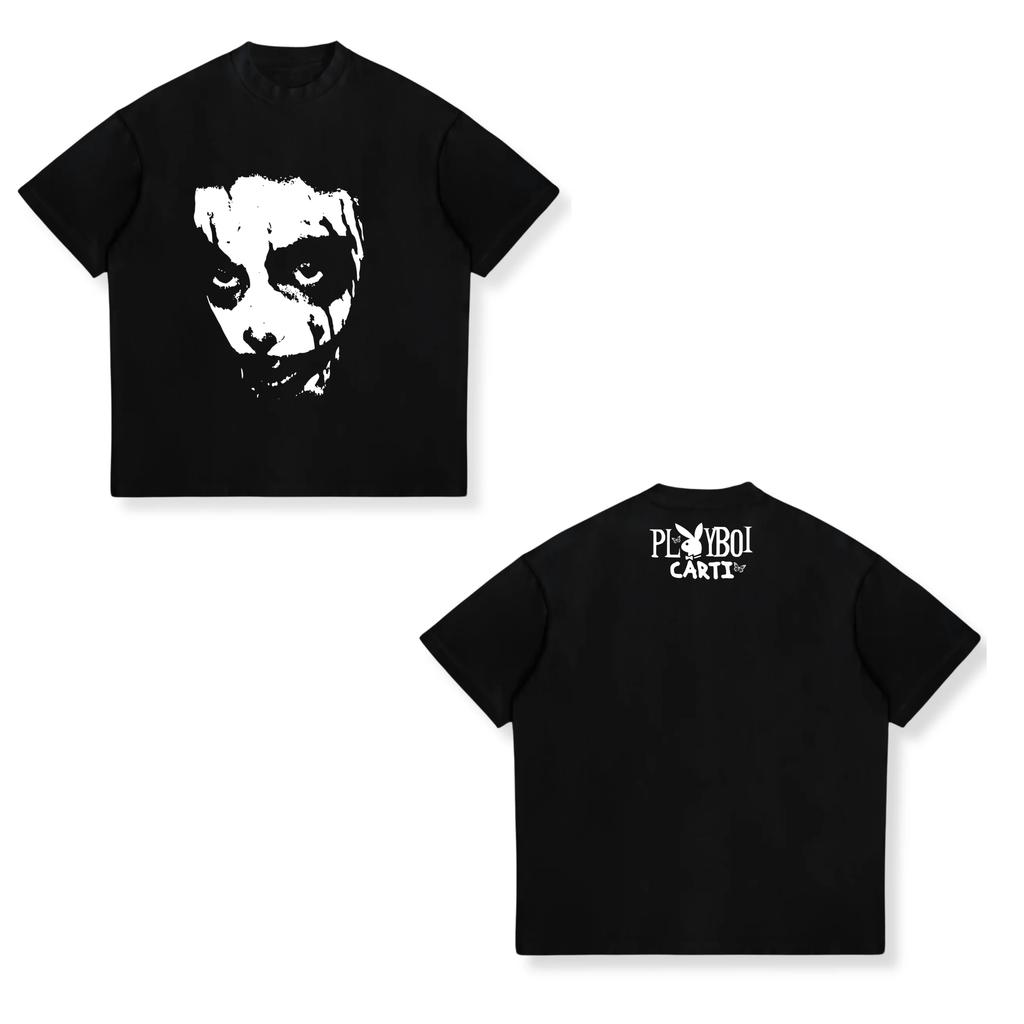 Hip Hop Playboi Carti Tshirt Unisex Women Graphic Print Tshirts Unisex Summer Cotton Oversized Short Sleeve Tee Shirt Streetwear