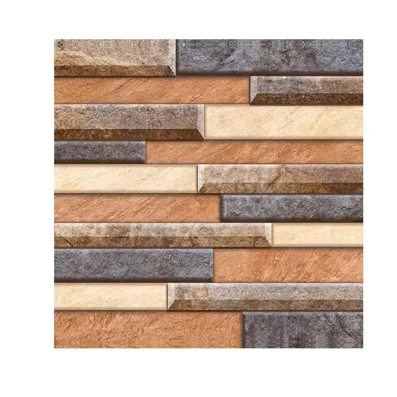 5/10pcs 30X30CM Simulation 3D Stereo Stone Self Adhesive Wall Stickers For Living Room Bedroom Background Wall Decor Home Decor