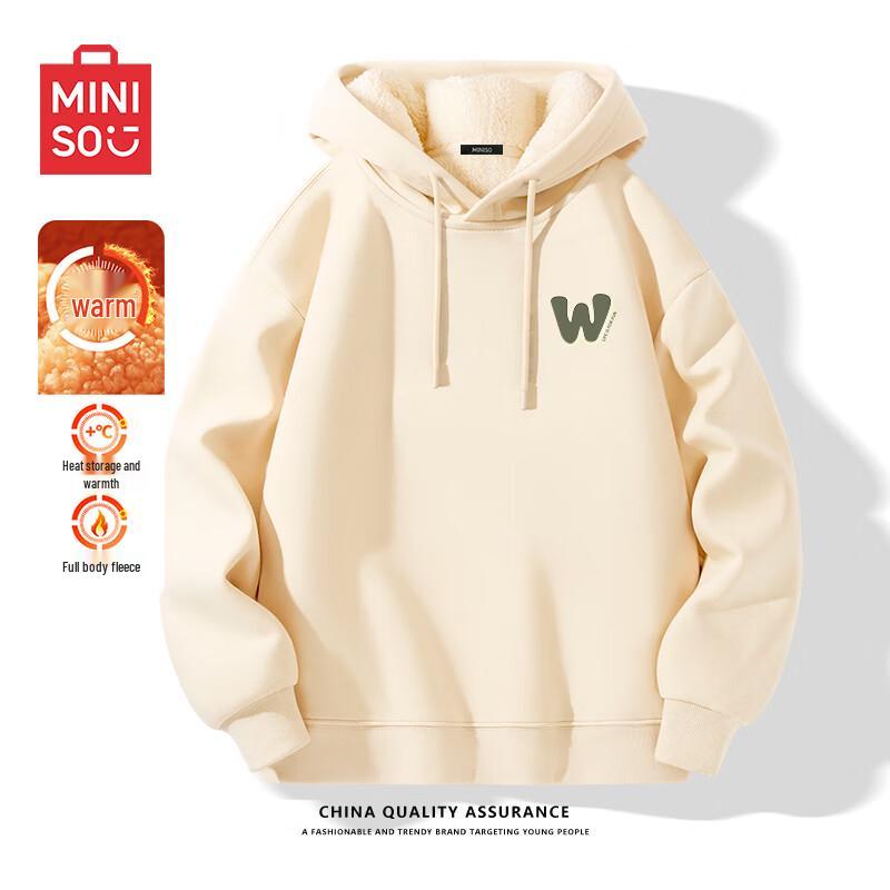 MINISO Men's Hooded Casual Pullover Sweatshirt