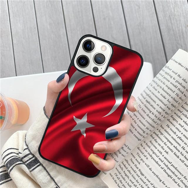 turkey turkish flag Coque Shell For iPhone 17 Air 15 16 14 13 12 Pro Max 11 Pro Max Plus Phone Case Cover